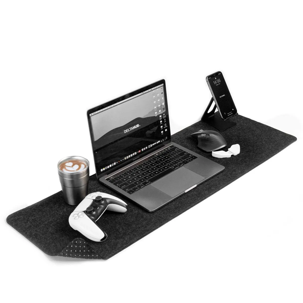 Deltahub Deltahub Minimalistic Felt Desk Pad Medium 30x90cm — product photo