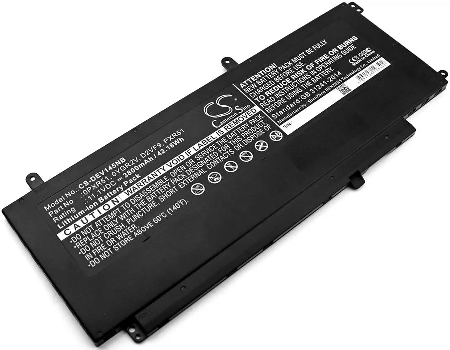 Cameron &amp; Co Cameron &amp; Co DS-CS-DEV145NB laptop battery 11.1 V 3.8 Ah black — product photo