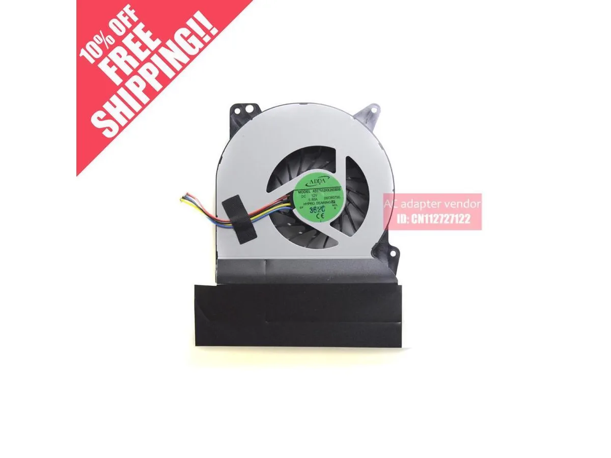 Fans Fans laptop fan for Asus G750JW G750J AB07512HX26DB00 00CWG750 — product photo