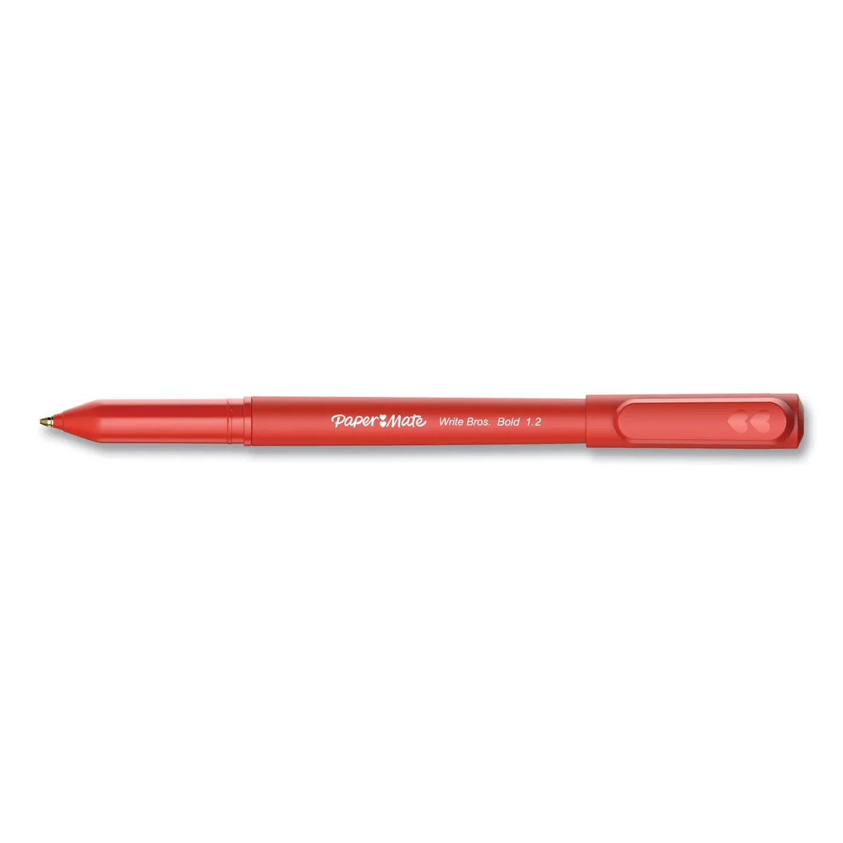 Newell Rubbermaid Newell Rubbermaid 2124521 Write Bros Ballpoint Pen Bold 1.2 mm Red Dozen — product photo
