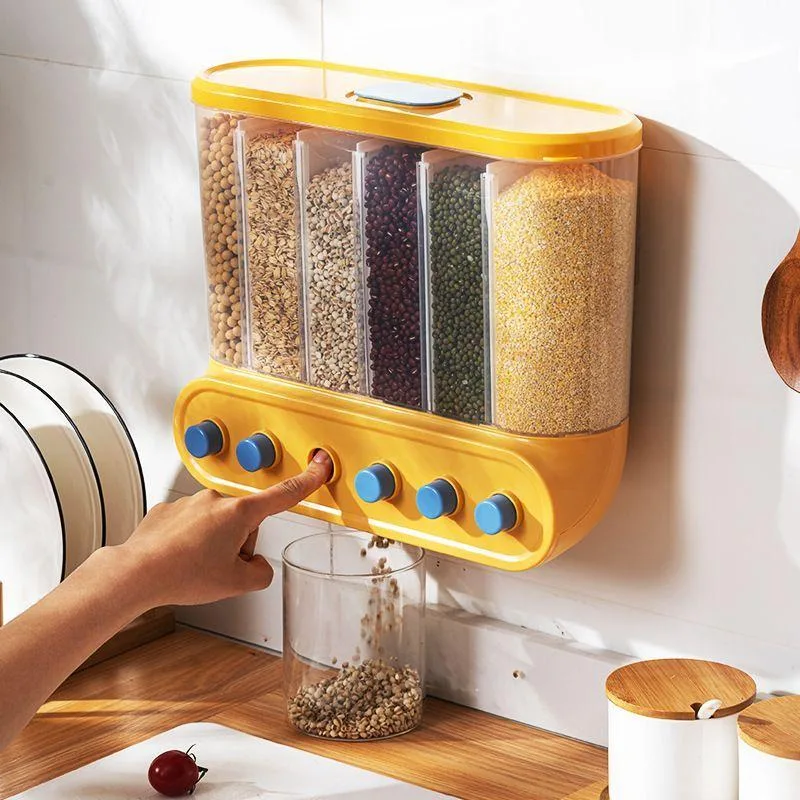 MOMOHIPPO MOMOHIPPO Food Storage Container Yellow 27.5x24x13cm — product photo