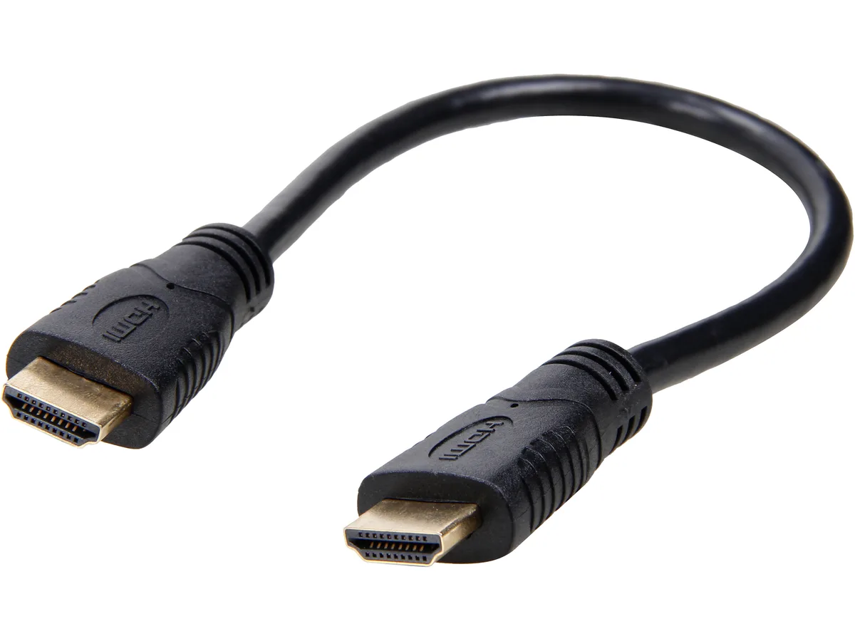 Kaybles Kaybles NMHD-1MM 1 ft HDMI cable 28AWG CL2 Black — product photo
