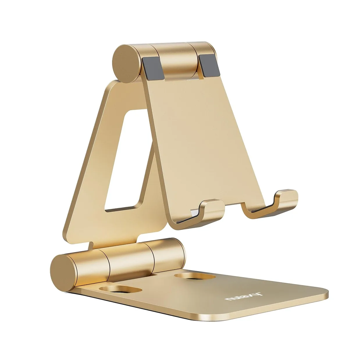 LAX A4 Gold Phone Stand 4.29x3.11x1.14in — product photo