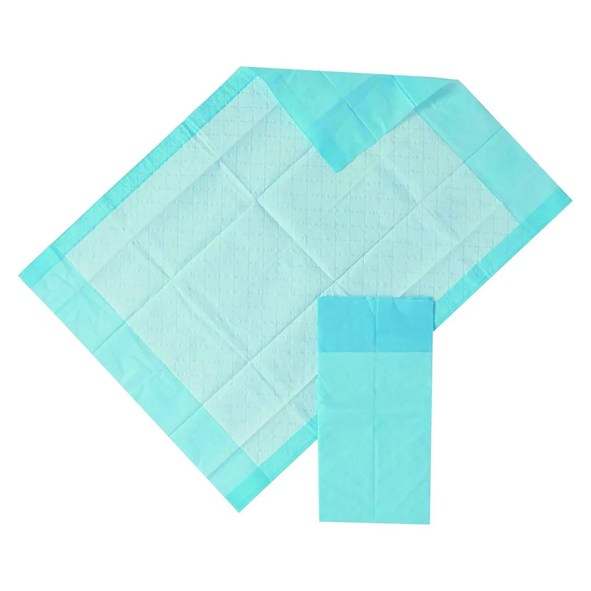 Medline Industries, Inc. Medline Protection Plus Disposable Underpads 17 x 24 Blue 25 Pack MSC281224C — product photo