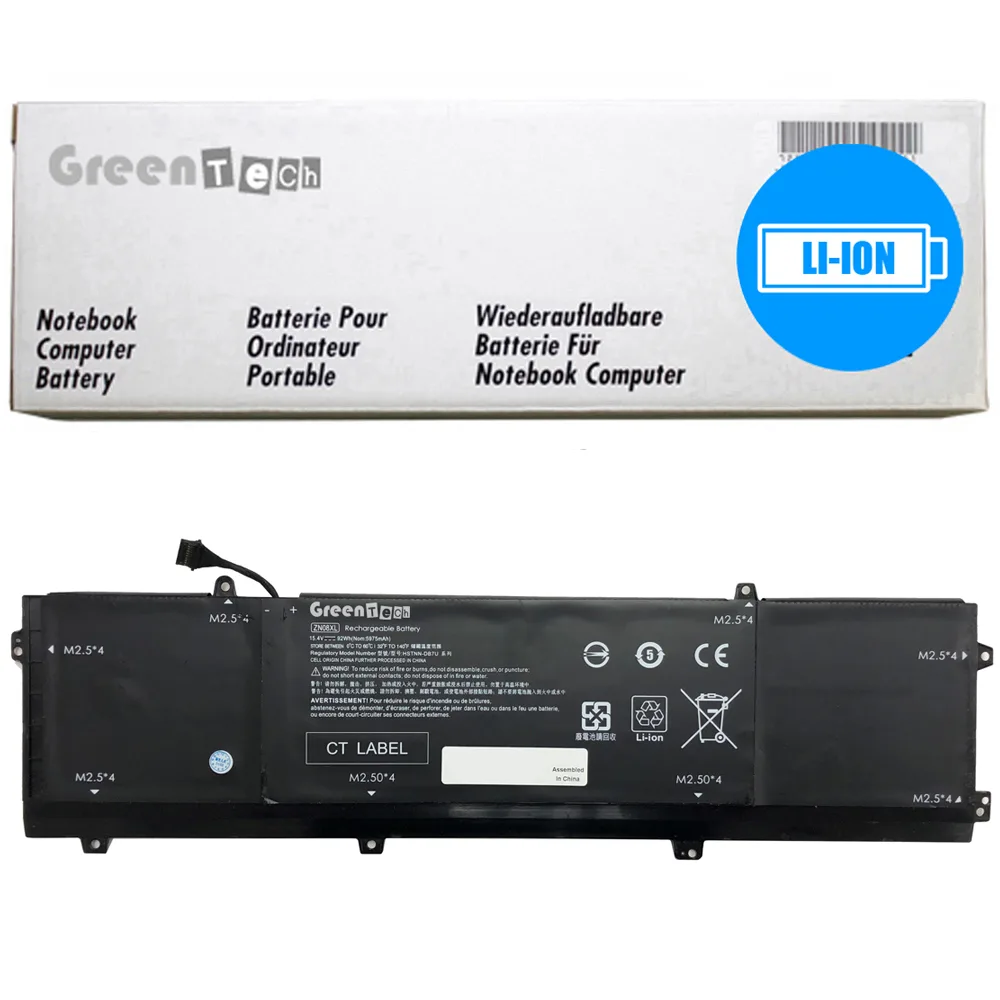 NShi NShi ZN08XL laptop battery 15.4V 92WHR 5974mAh 4-cell for HP ZBook Studio G4 — product photo