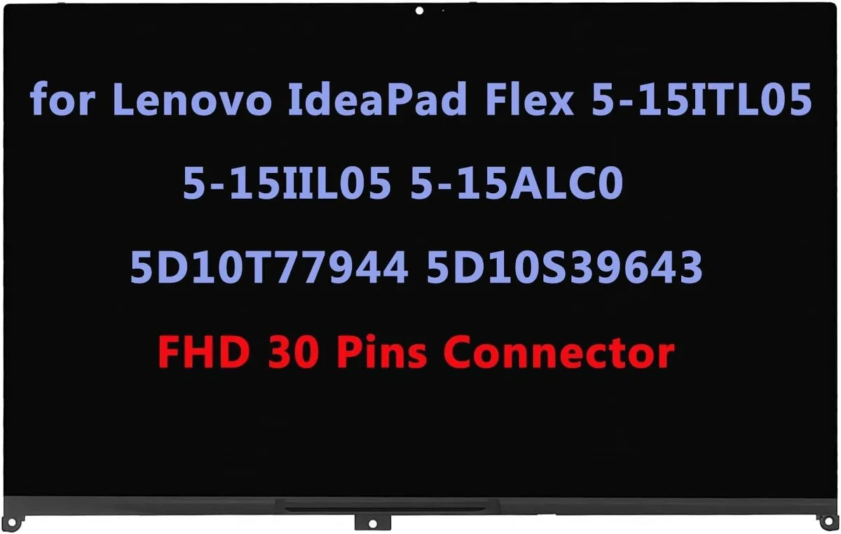 NUOLAISUN NUOLAISUN 15.6" FHD IPS Touch Screen Digitizer Assembly 30pin for Lenovo IdeaPad Flex 5 — product photo