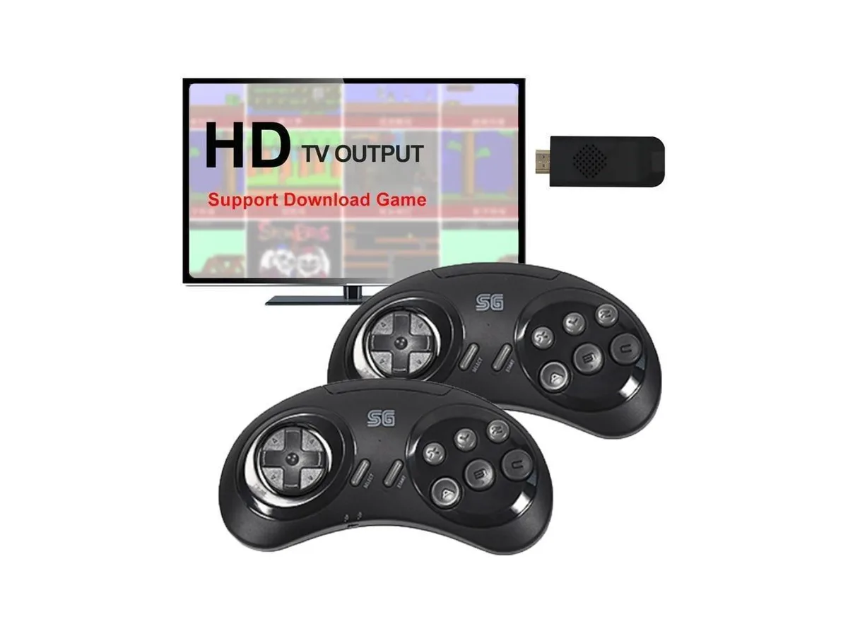 BONAEVER BONAEVER USB Wireless Hand Held 4K HD Video Retro Game Console — product photo
