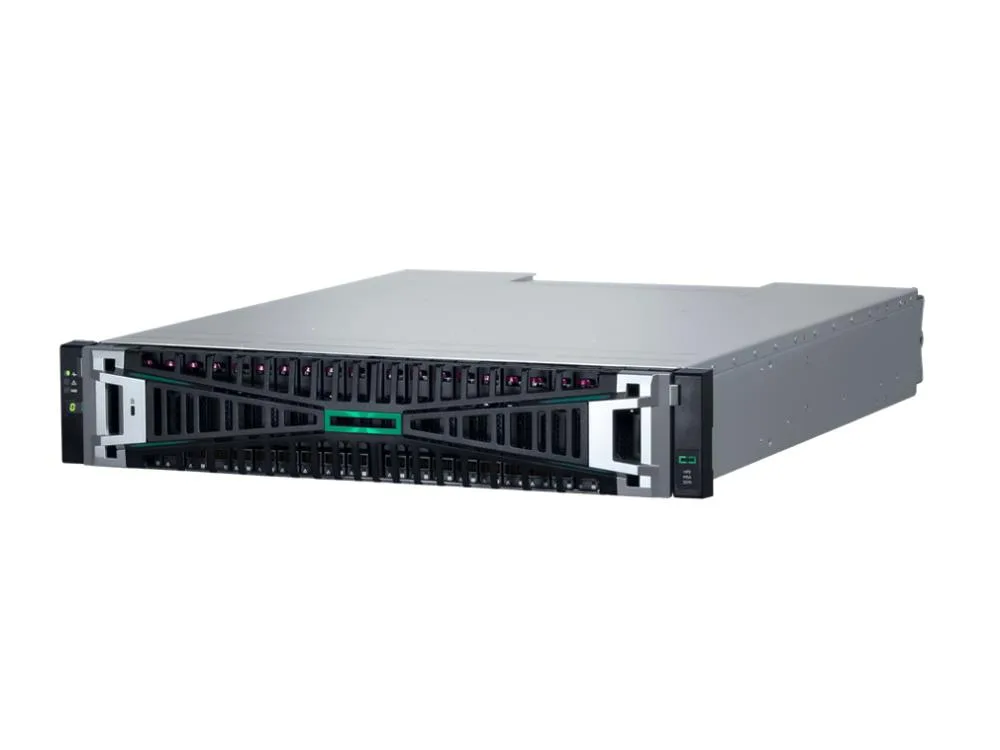 HPE HPE MSA 2070 SFF 2U rack storage array P84184-B25 12 x 7.68TB SAS SSD — product photo