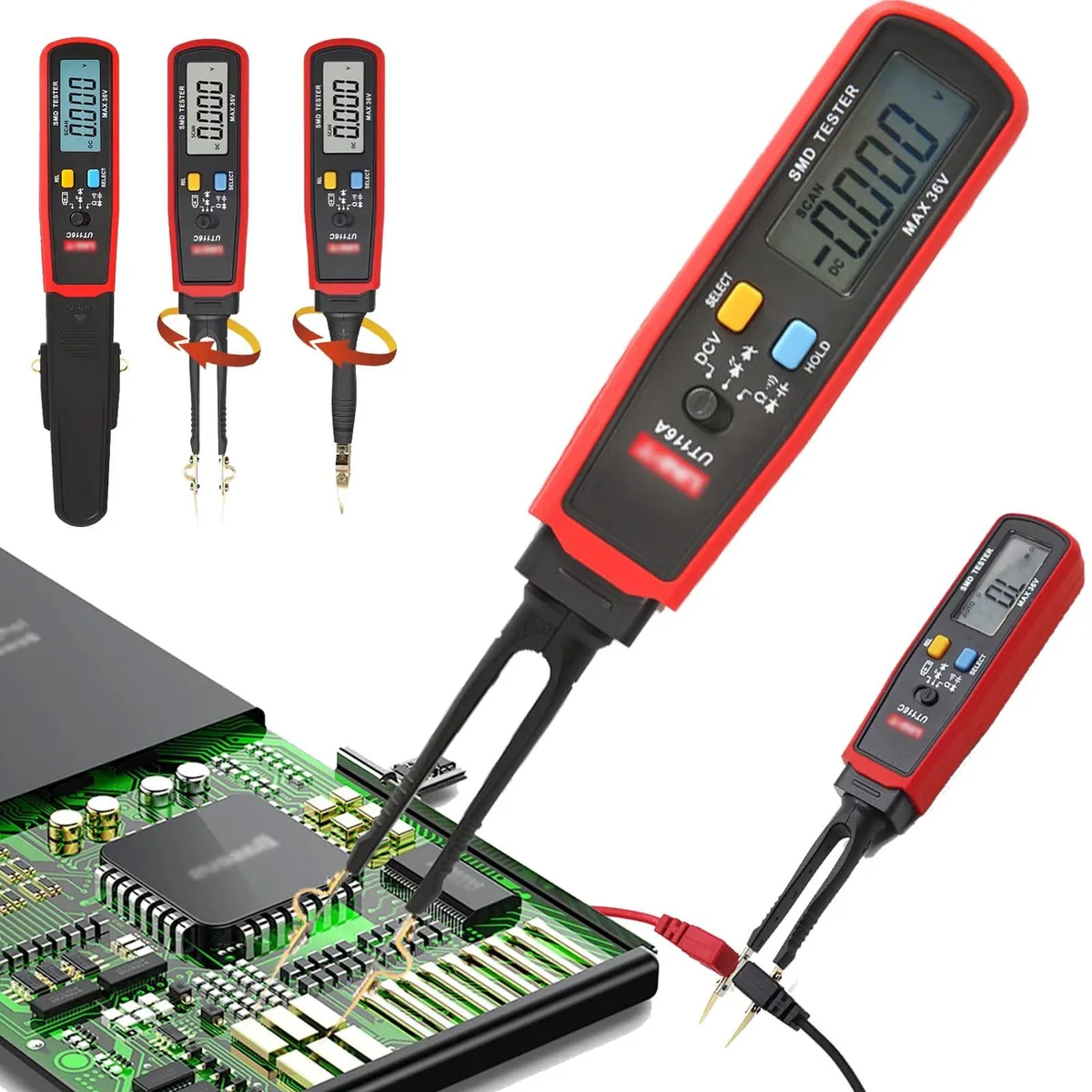  gitende UT116A Component Multi-Function Tester 3000-count 36V — product photo