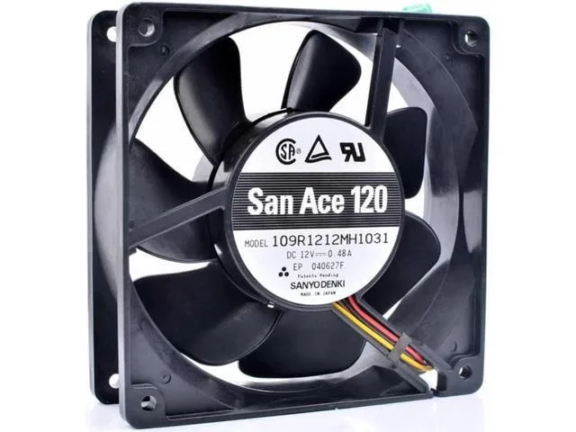 LORDWORLD LORDWORLD 109R1212MH1031 120x120x38mm 12V 0.48A 4-wire cooling fan — product photo