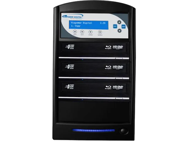 VinPower VinPower SharkBluCP S3T BK 1-to-3 Blu-ray DVD CD duplicator — product photo