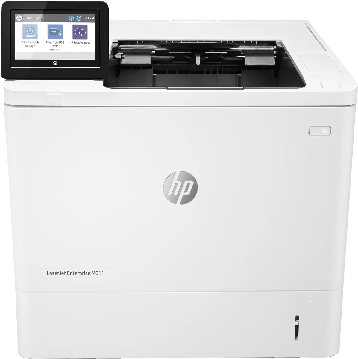 HP HP 7PS84A LaserJet Ent M611dn card printer — product photo