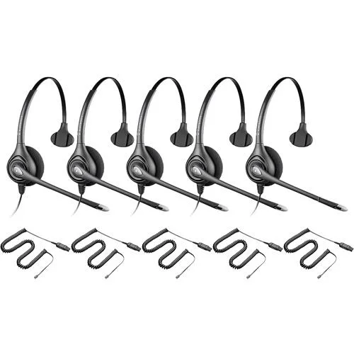 Plantronics Plantronics SupraPlus HW251N with A10-16-10 Adapter 10 Pack wired headset — product photo