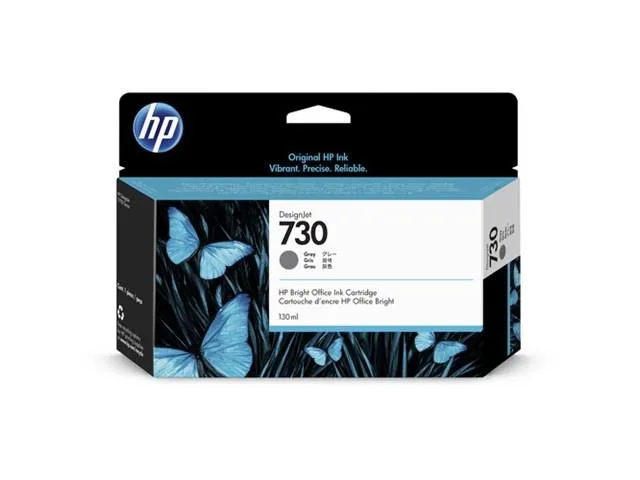 HP HP P2V66A 730 130-ml Gray DesignJet Ink Cartridge — product photo