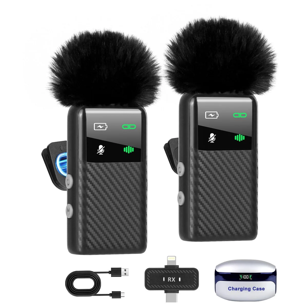  Kairiyard MS8 Mini mic Wireless Mini Microphone 25H — product photo