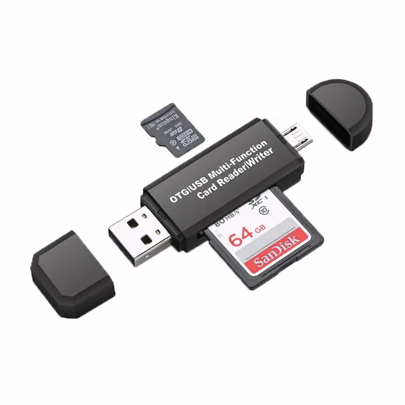 Hetai Tech Hetai Tech 8-in-1 USB 2.0 OTG Card Reader — product photo