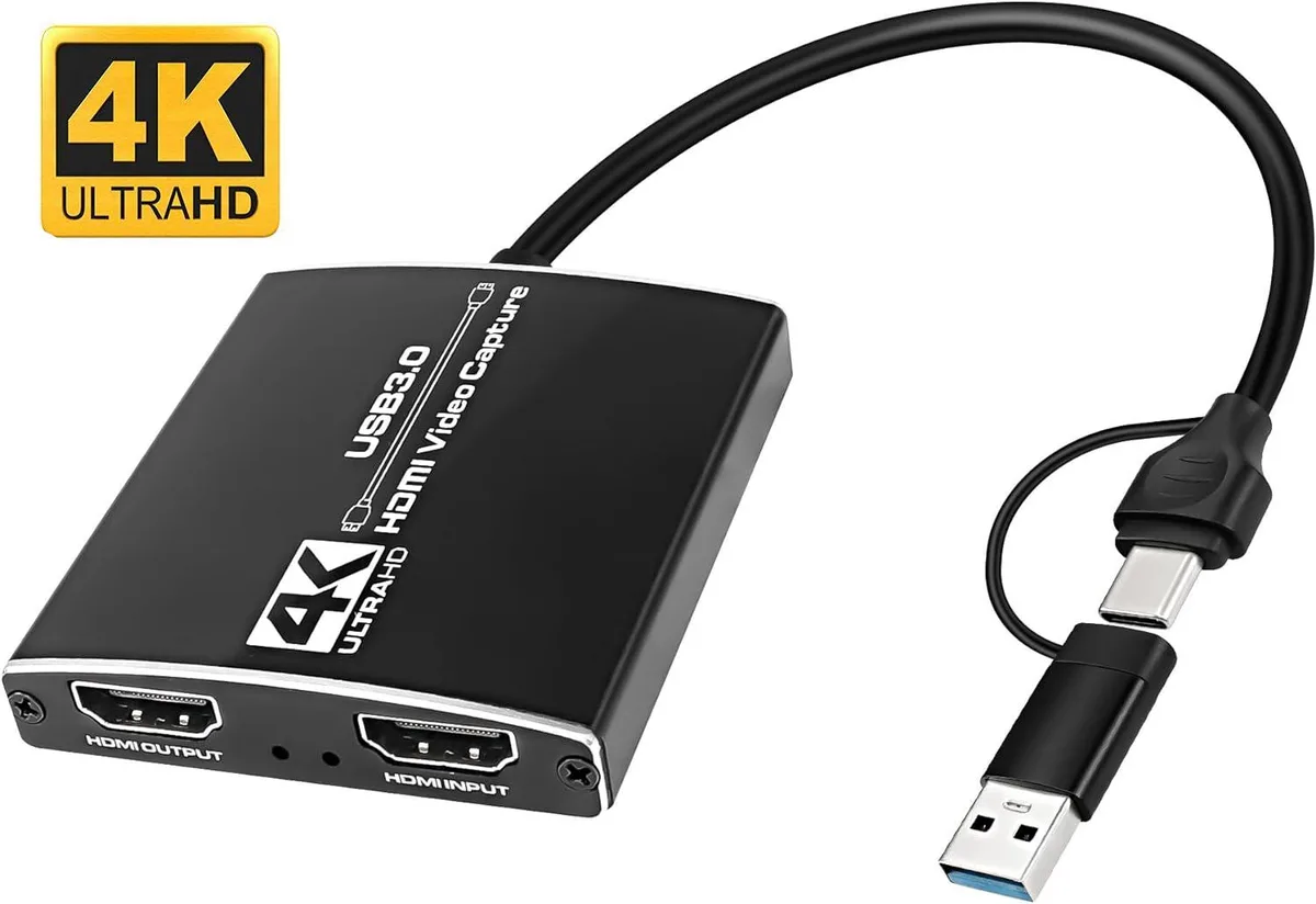 LUOM LUOM OZC3-3 4K 30Hz HDMI Video Capturing Device — product photo