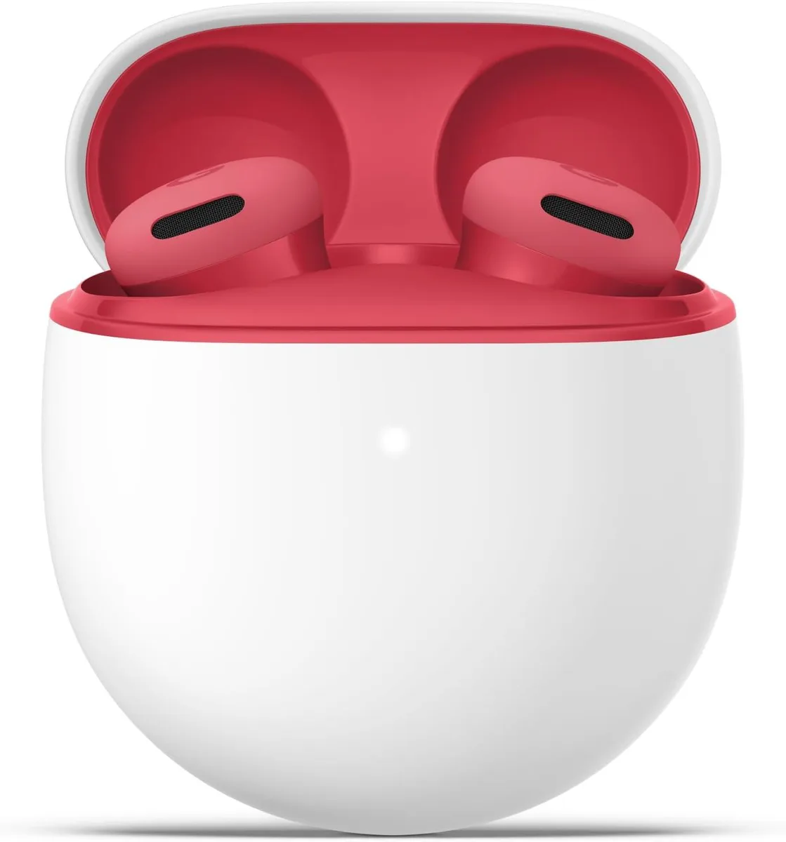 Berry in-ear wireless earbuds with matching charging case