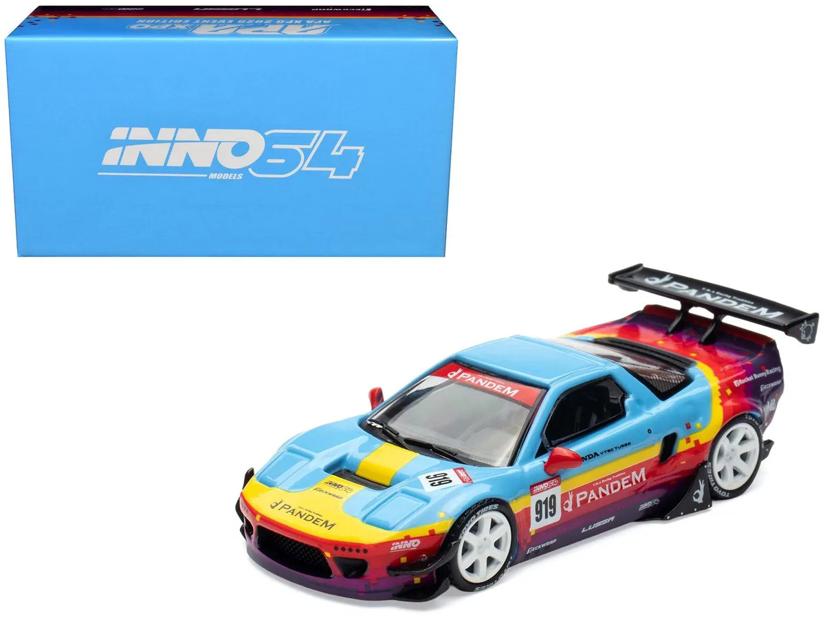 Inno Models Inno Models Honda NSX NA1 #919 Pandem Rocket Bunny Light Blue APA XPO 2025 1/64 — product photo