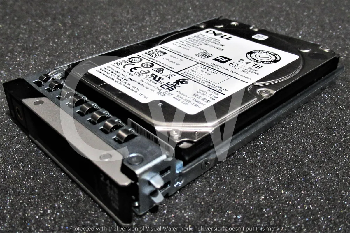 DELL DELL 1XK233-151 2.4TB 10000RPM SAS 12Gb/s 2.5in internal hard drive — product photo