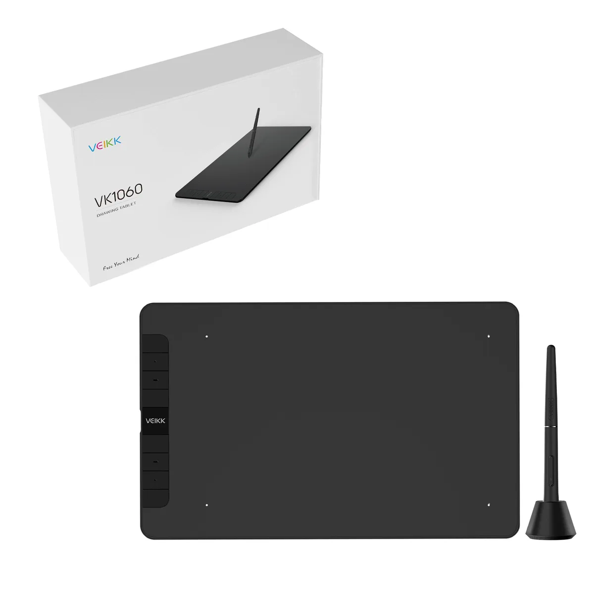 VEIKK VEIKK VK1060 10 x 6 inch graphics tablet — product photo