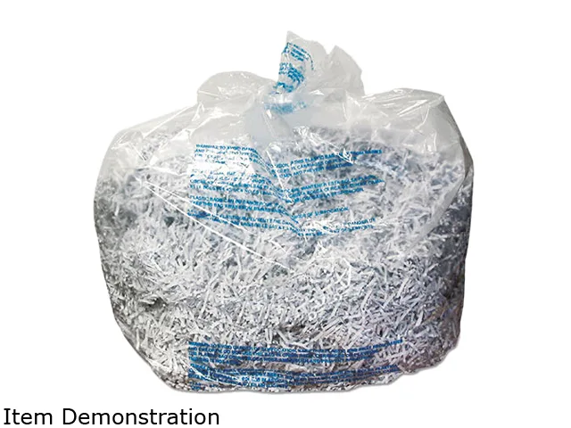 GBC GBC 1765016 Shredder Bags 100/Roll Clear — product photo