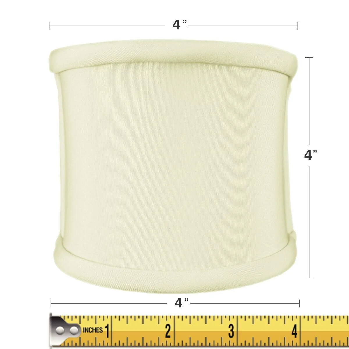 Home Concept Home Concept Clip-on Sconce Half-Shell Lampshade Eggshell Shantung Fabric — product photo