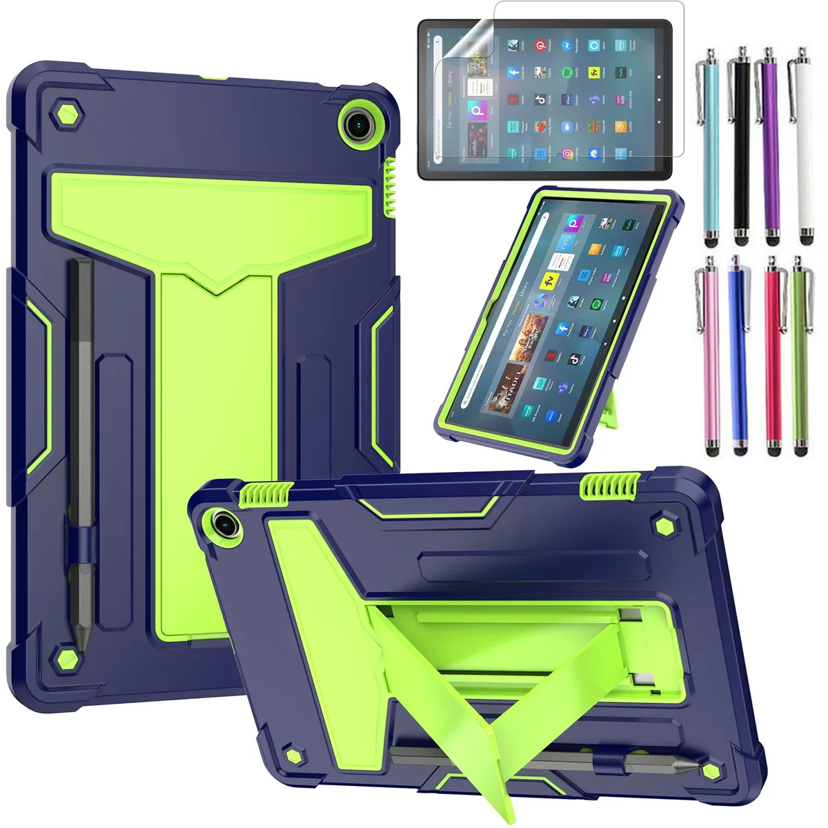 anicestore anicestore Amazon Fire Max 11 Case Blue Green 11 13 2023 — product photo
