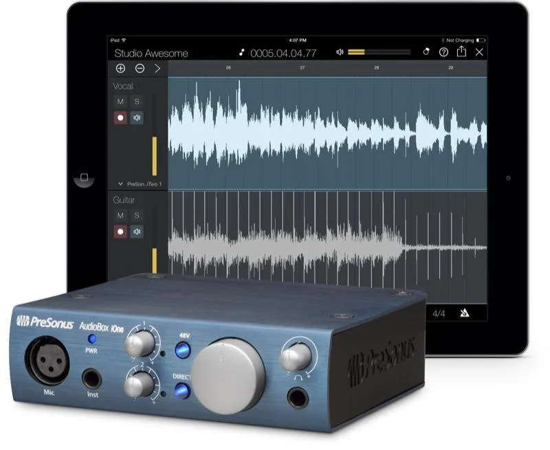 Presonus Presonus AudioBox iOne Blue USB 2.0 Portable Audio — product photo