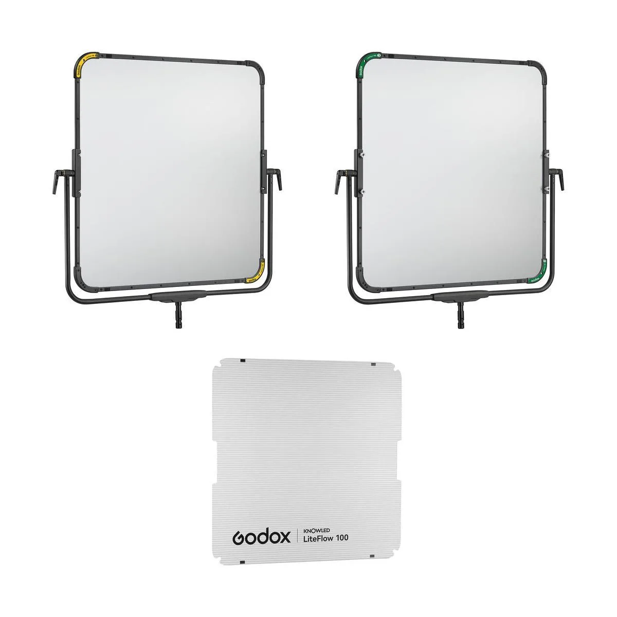 Godox Photo Equipment Co. Ltd Godox KNOWLED LiteFlow 100 Double-Sided Reflector 40 x 40 studio — product photo