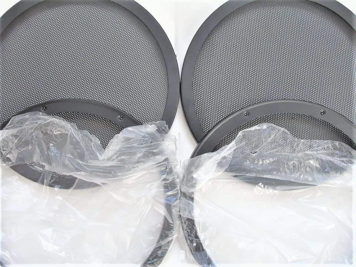 BESIGN BESIGN 2 in 1 Accessories 10 Inch Classic Beehive Subwoofer Grills Pair — product photo