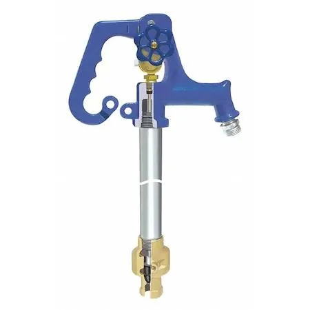 Simmons 805SB frost proof yard hydrant with galvanized casing and cast iron head