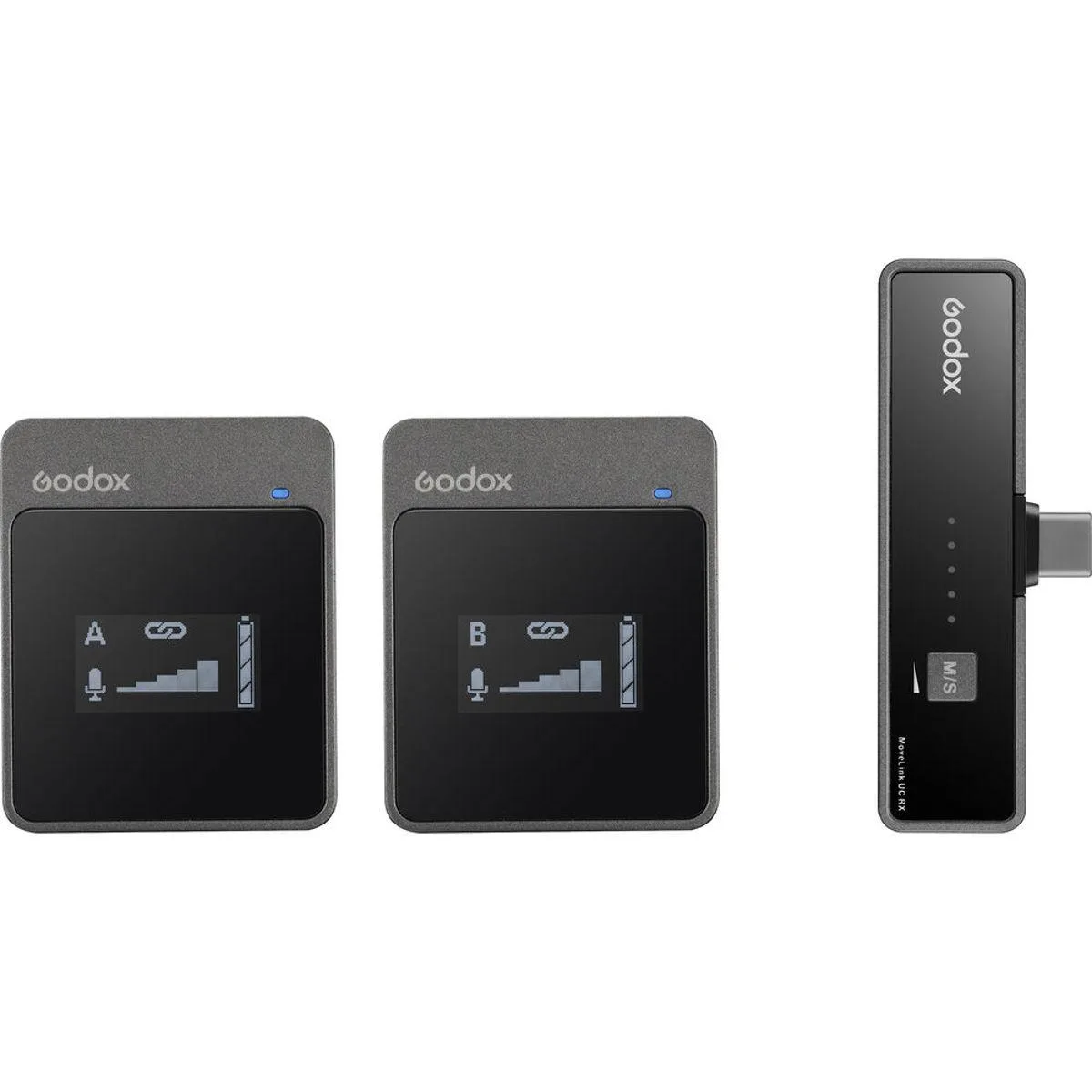 Godox Photo Equipment Co. Ltd Godox MoveLink UC2 2-Person Digital Wireless Microphone System USB-C 2.4 GHz — product photo