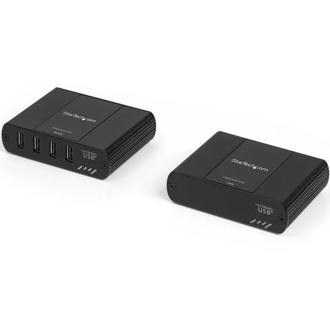 STARTECH STARTECH USB2G4LEXT2NA 4 Port USB 2.0 Ethernet Extender — product photo