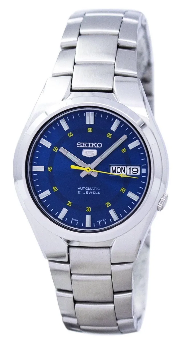Seiko Seiko 5 Sports Automatic SNK615K Blue Dial 37.00mm 30m 21 Jewels 7S26 — product photo