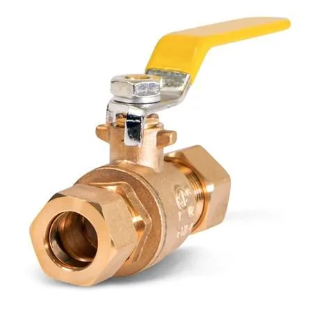 Brass ball valve with vinyl lever handle
