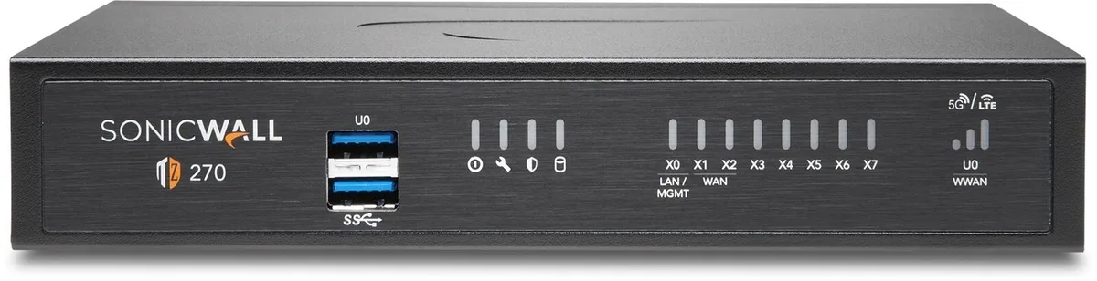 SonicWall SonicWall TZ270 firewall appliance 02-SSC-6845 — product photo