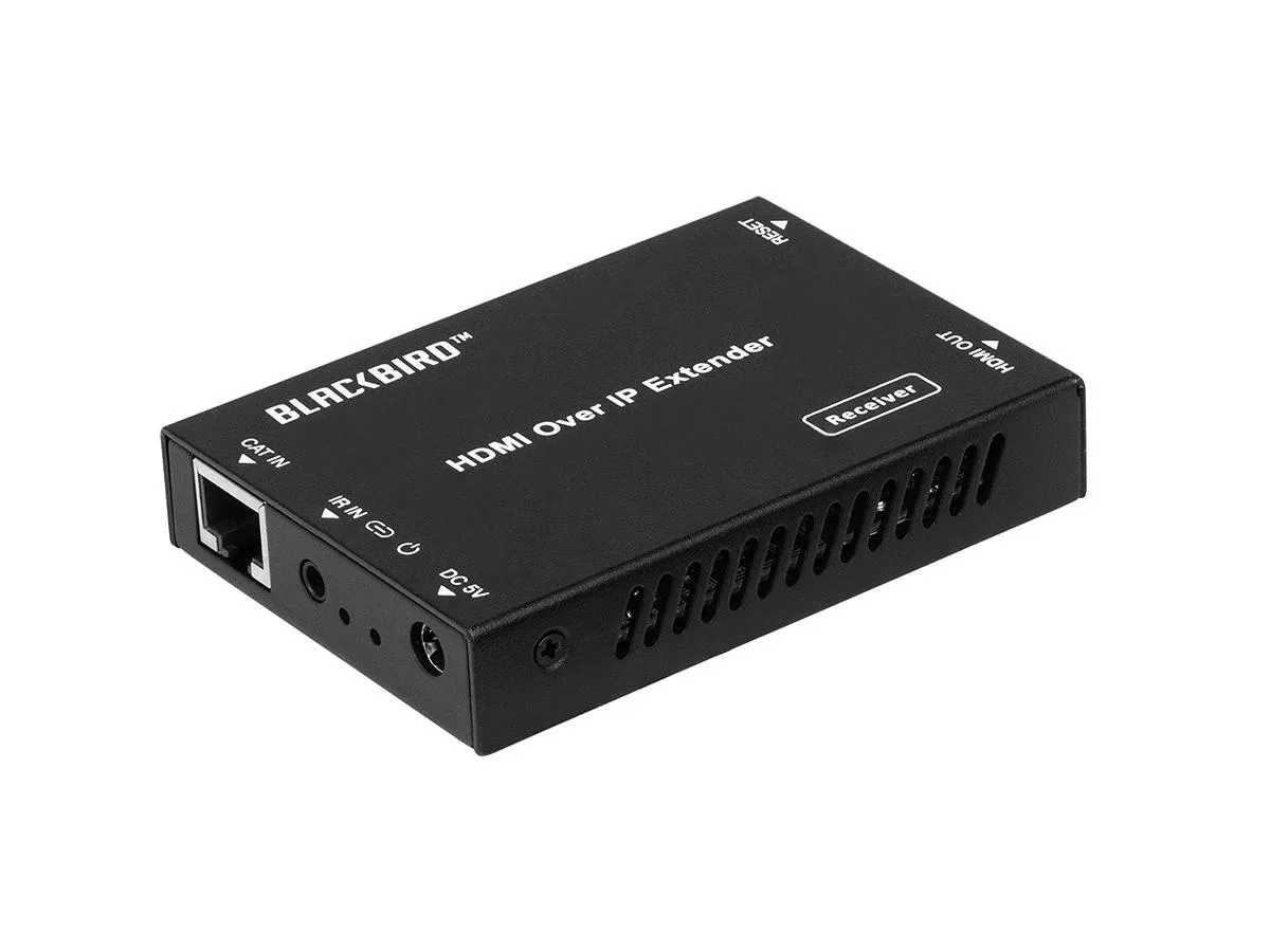 Monoprice Inc. Monoprice 143625 Blackbird H.265 HDMI over IP Decoder Receiver 100m 1080p RX Only — product photo