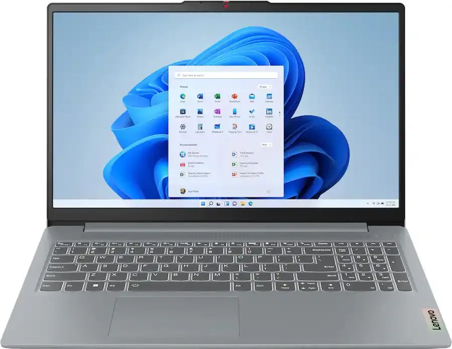 Lenovo Lenovo IdeaPad Slim 3i laptop 15.6" FHD i5-1335U 16GB 256GB Arctic Grey — product photo