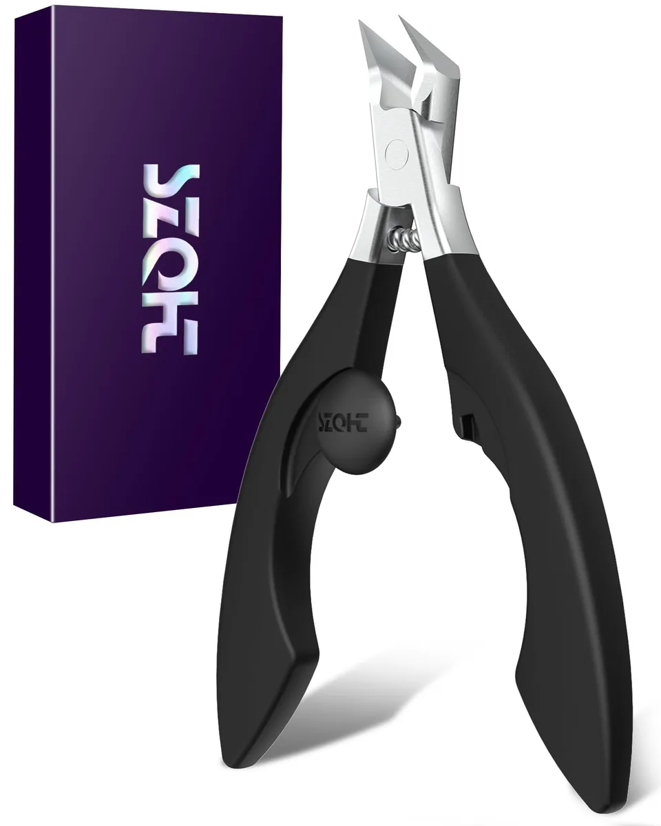  LY-55 Stainless Steel Straight Edge Nail Trimmer with Safety Lock — product photo