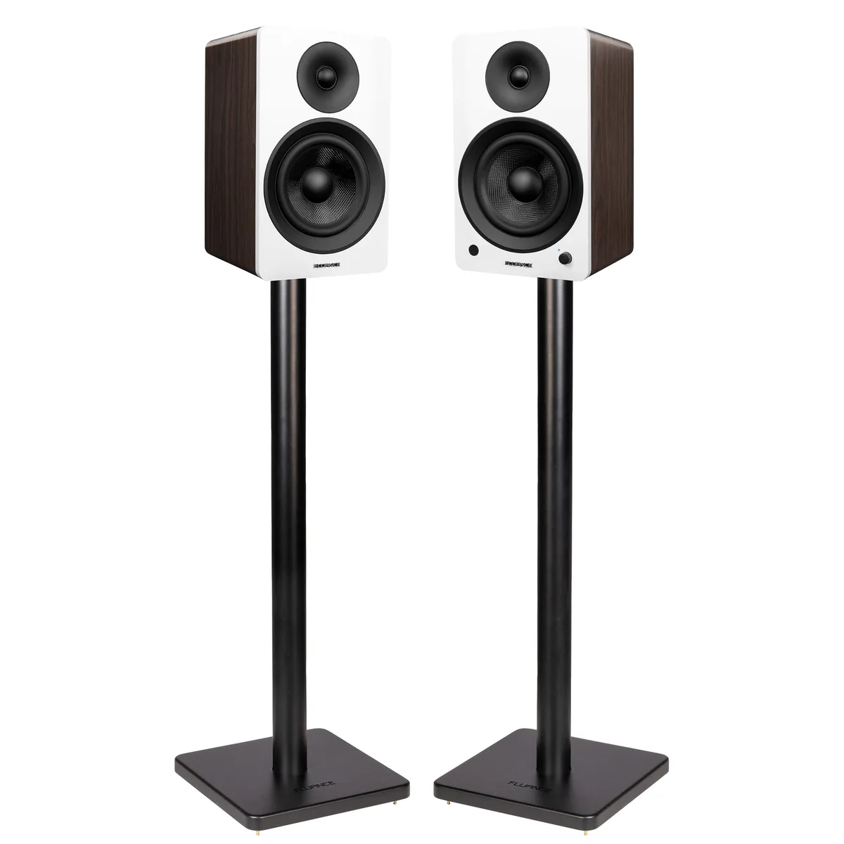 Fluance Fluance Ai61WWSS05S 120W 6.5" 2.0 Bookshelf Speakers White Walnut — product photo