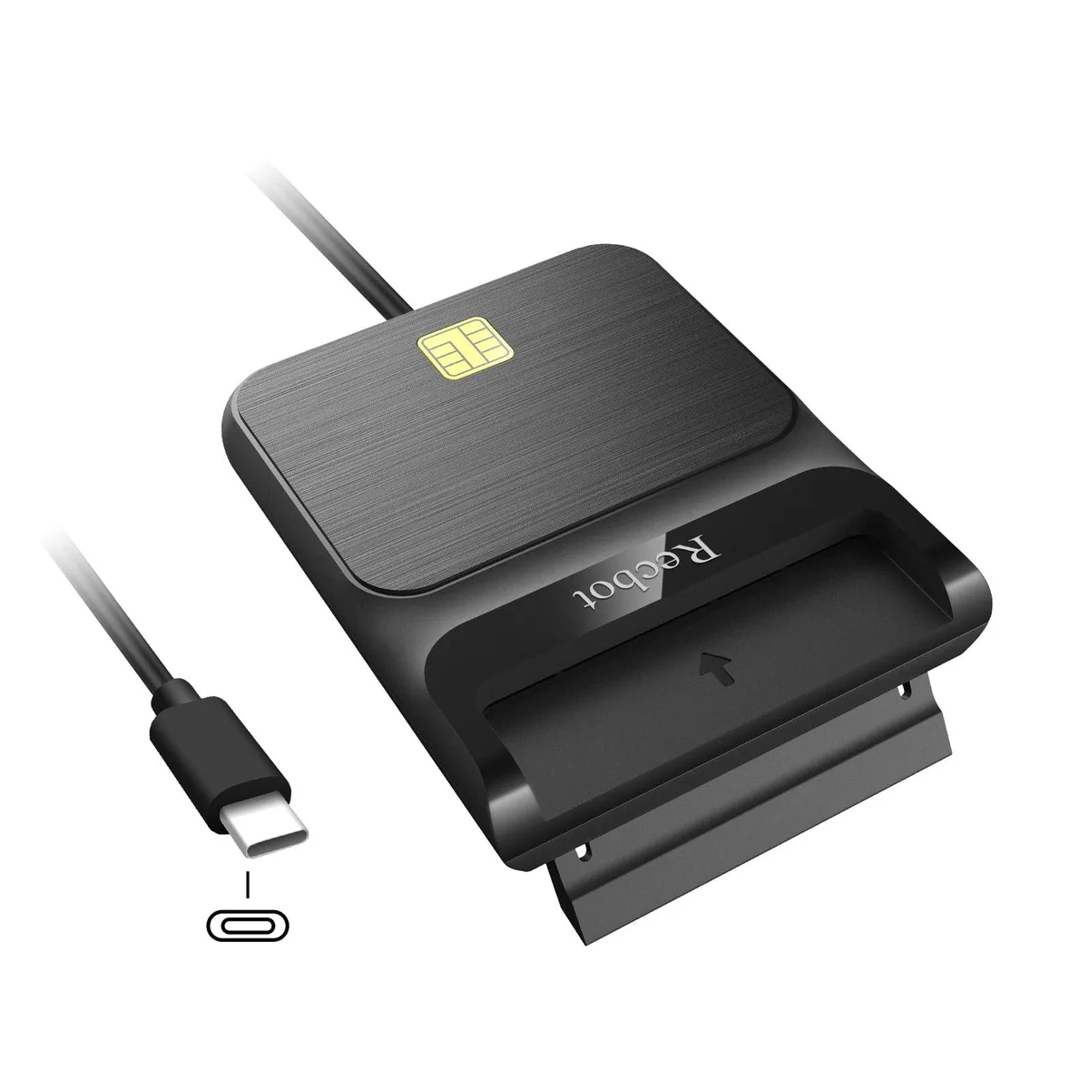  Recbot USB-C CAC Reader Military 10.795 W x 11.9126 H cm — product photo