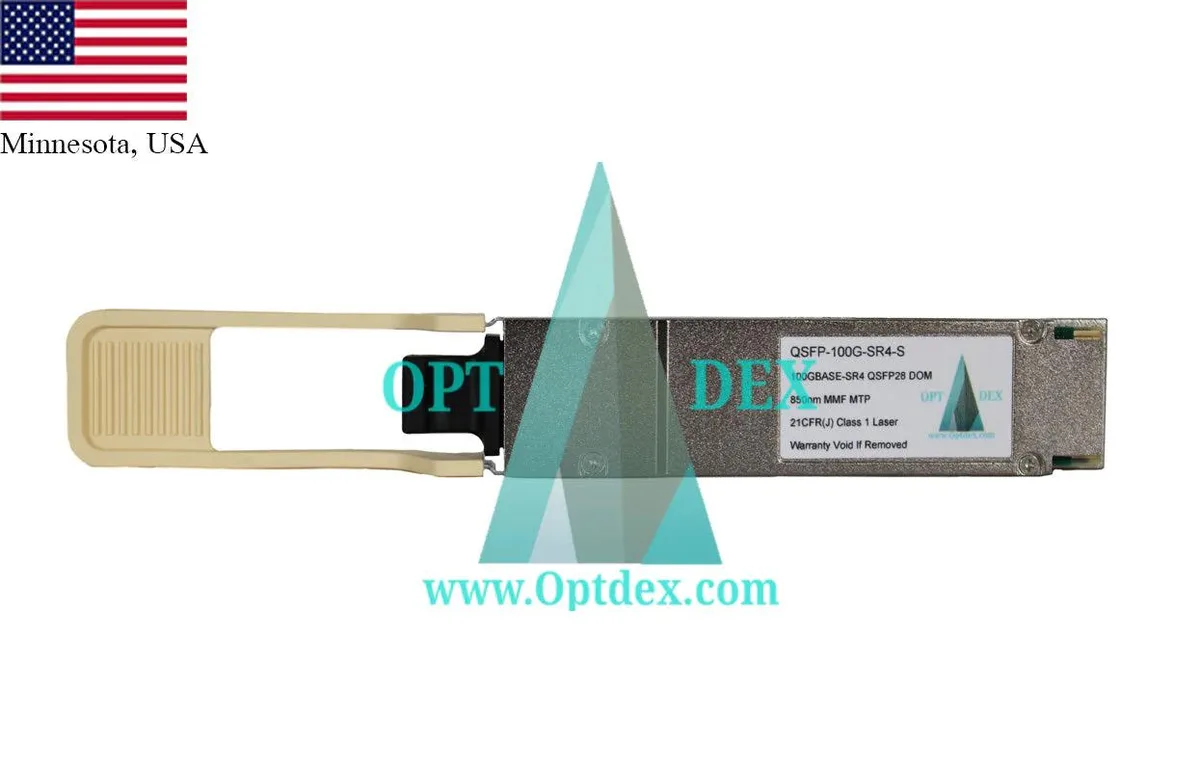 Optdex Optdex Palo Alto QSFP-100G-CWDM4 100G 1310nm 2km QSFP28 transceiver — product photo