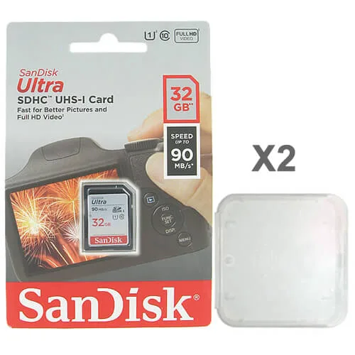 SanDisk SanDisk Ultra 32GB SDHC Class 10 Twin Pack — product photo
