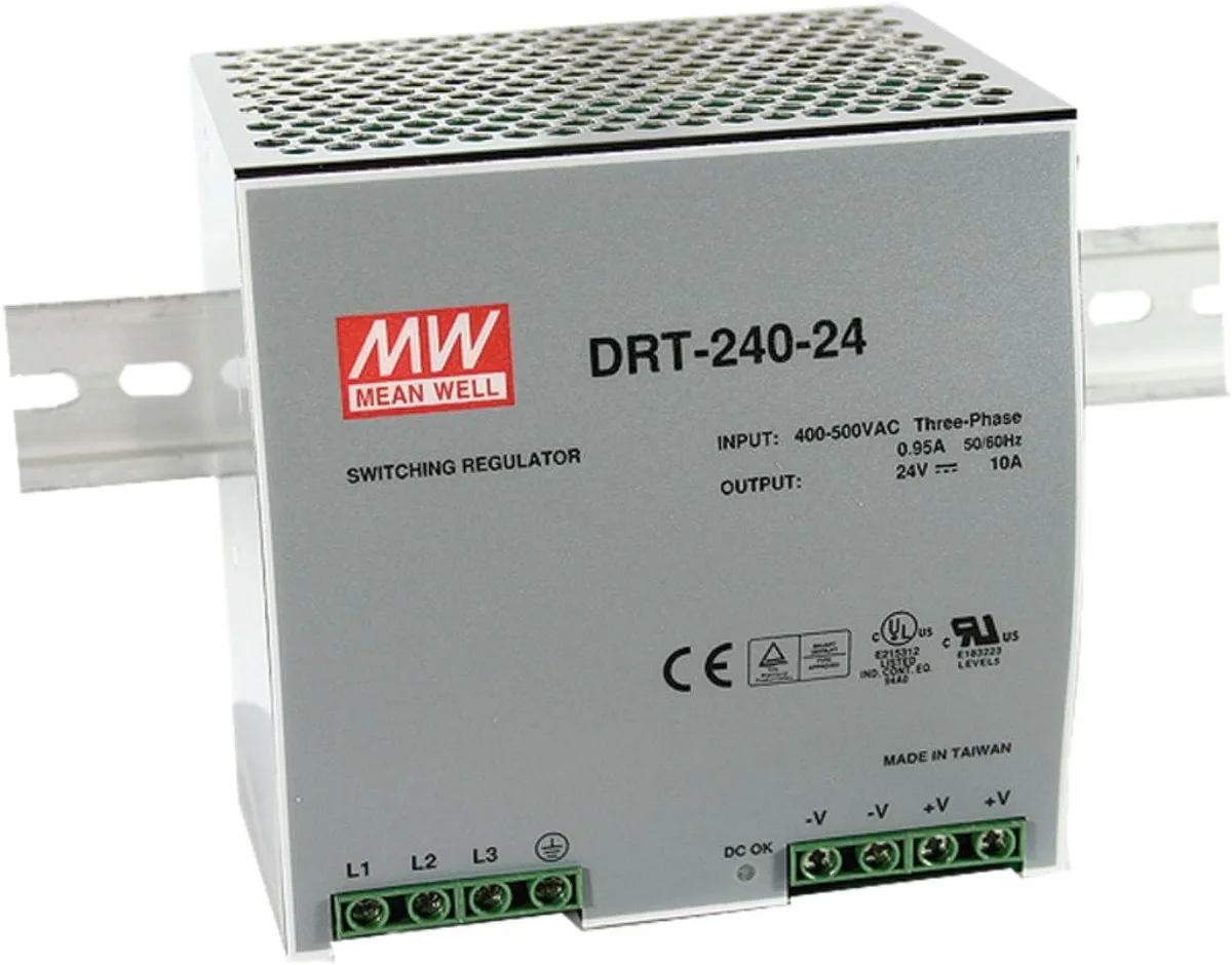 NShi NShi Desktop Server Chassis 240W 24V 10A DIN Rail — product photo