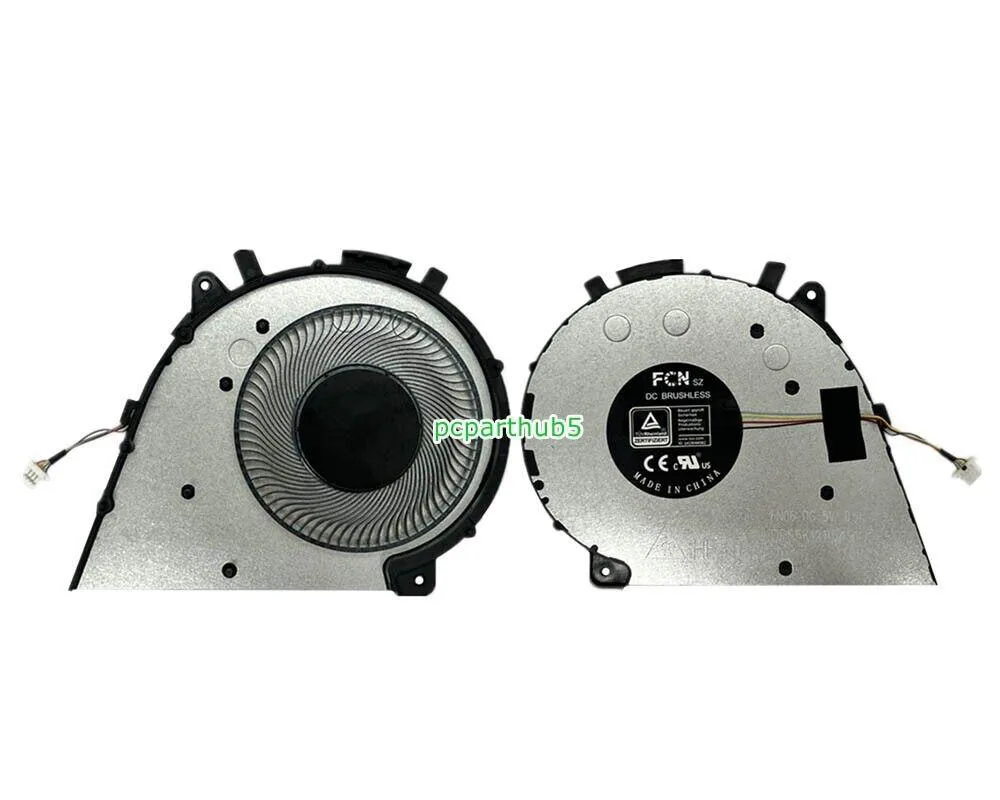 NShi NShi CPU Cooling Fan for Lenovo Yoga 7 14ACN6 14ITL5 4-Pin 5V Gray — product photo