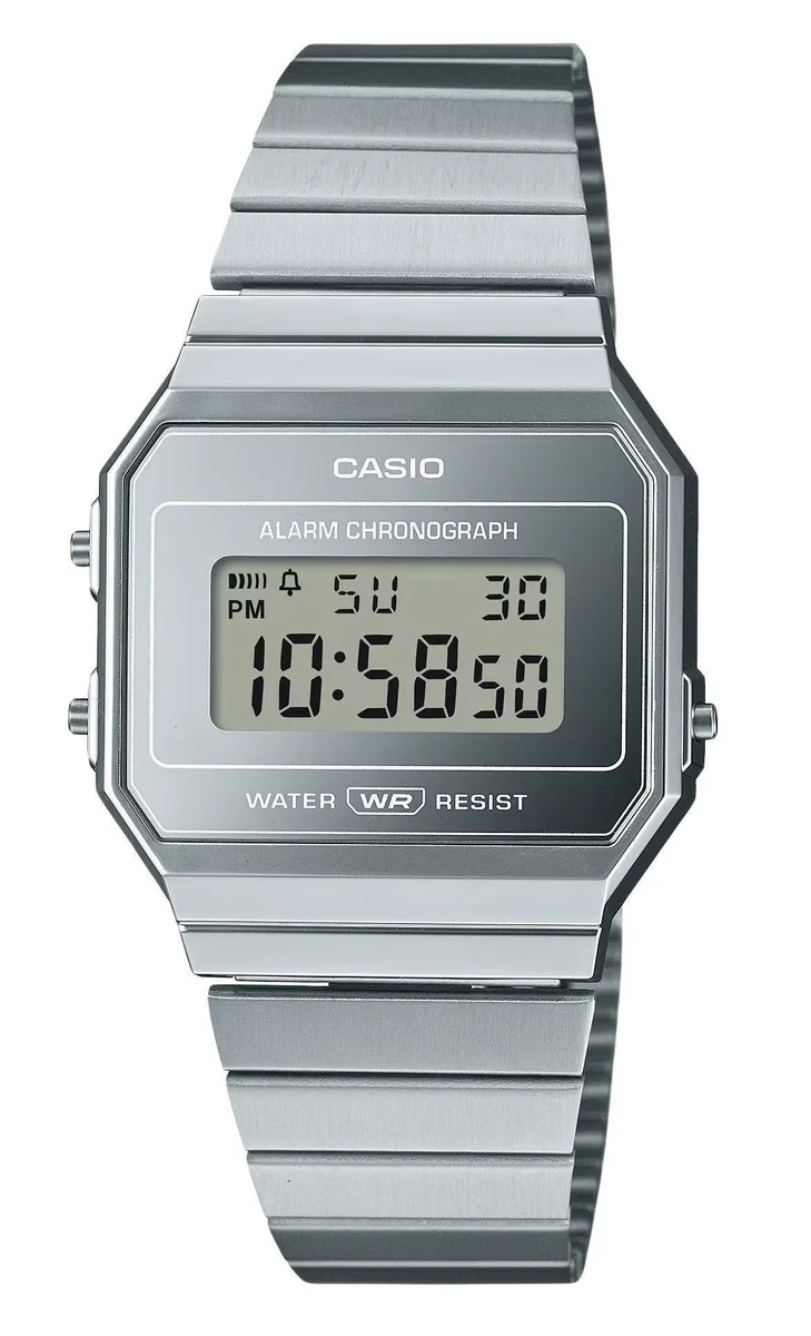 CASIO Casio A700WEV-7A Vintage Digital Stainless Steel Unisex Watch — product photo