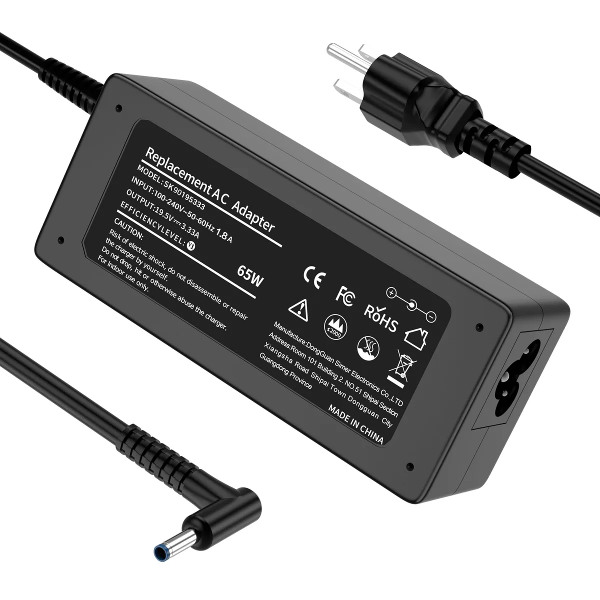  DELL SK90195333 85W 20V 11.8A Blue Tip AC Adapter — product photo
