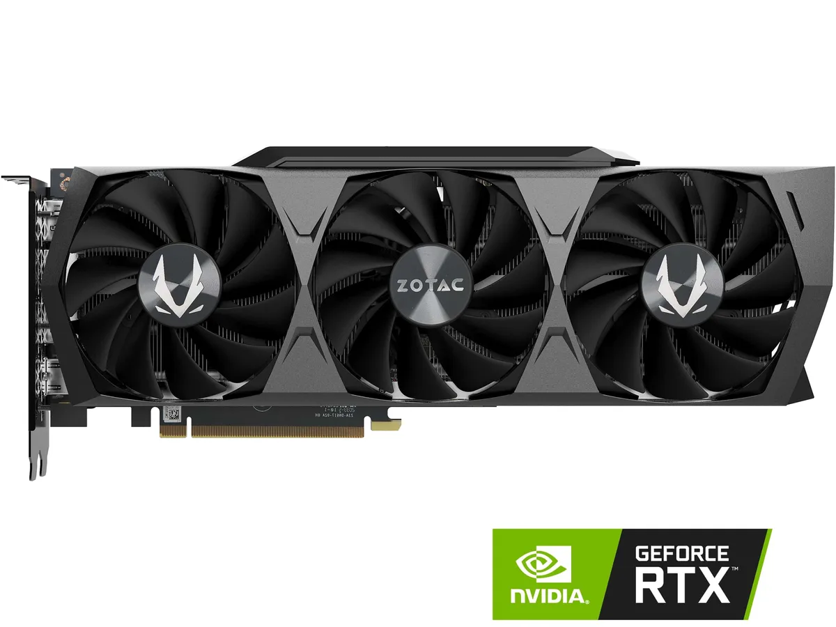 ZOTAC ZOTAC ZT-A30710J-10P Trinity OC GeForce RTX 3070 Ti graphics card — product photo