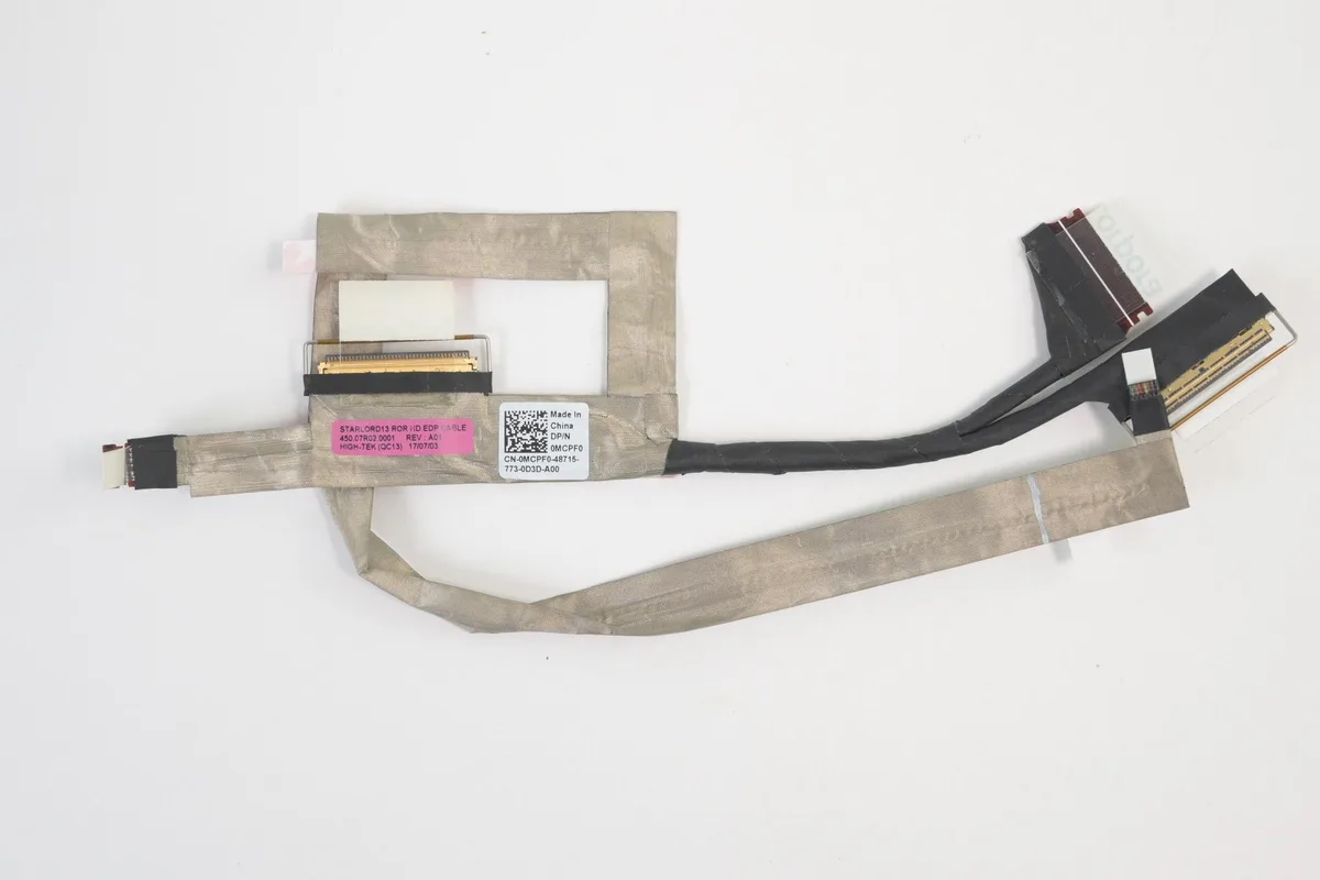 DELL DELL Inspiron 5368 5378 13.3" Touchscreen LCD Ribbon Cable MCPF0 laptop replacement part — product photo